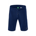 Erima Leisure Pants Essential Sweatshorts short - soft cotton blend, light stretch - navy blue Men